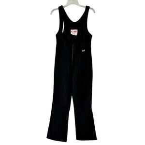 OSSI Snowwear Women’s Black One-Piece Ski Suit Size 10R Made in USA Vintage